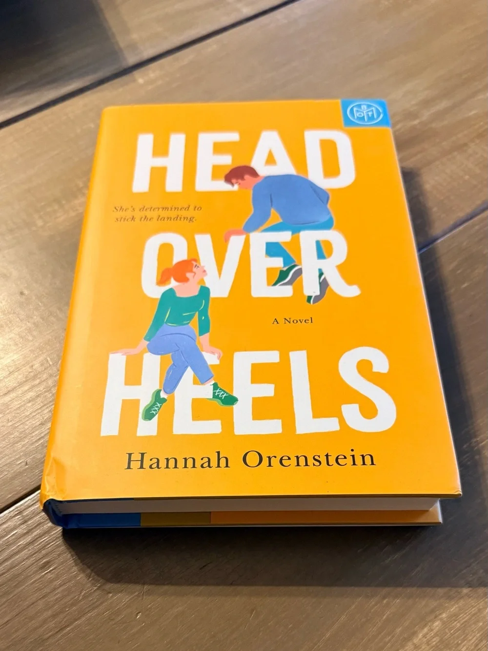 Head Over Heels by Hannah‎ Orenstein Hardcover Novel Women’s Fiction Romance